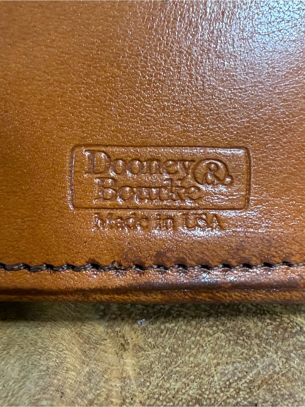 Dooney & Bourke Rare Collectible 1980s/1990s All-Weather Leather Organizer - Picture 3 of 15